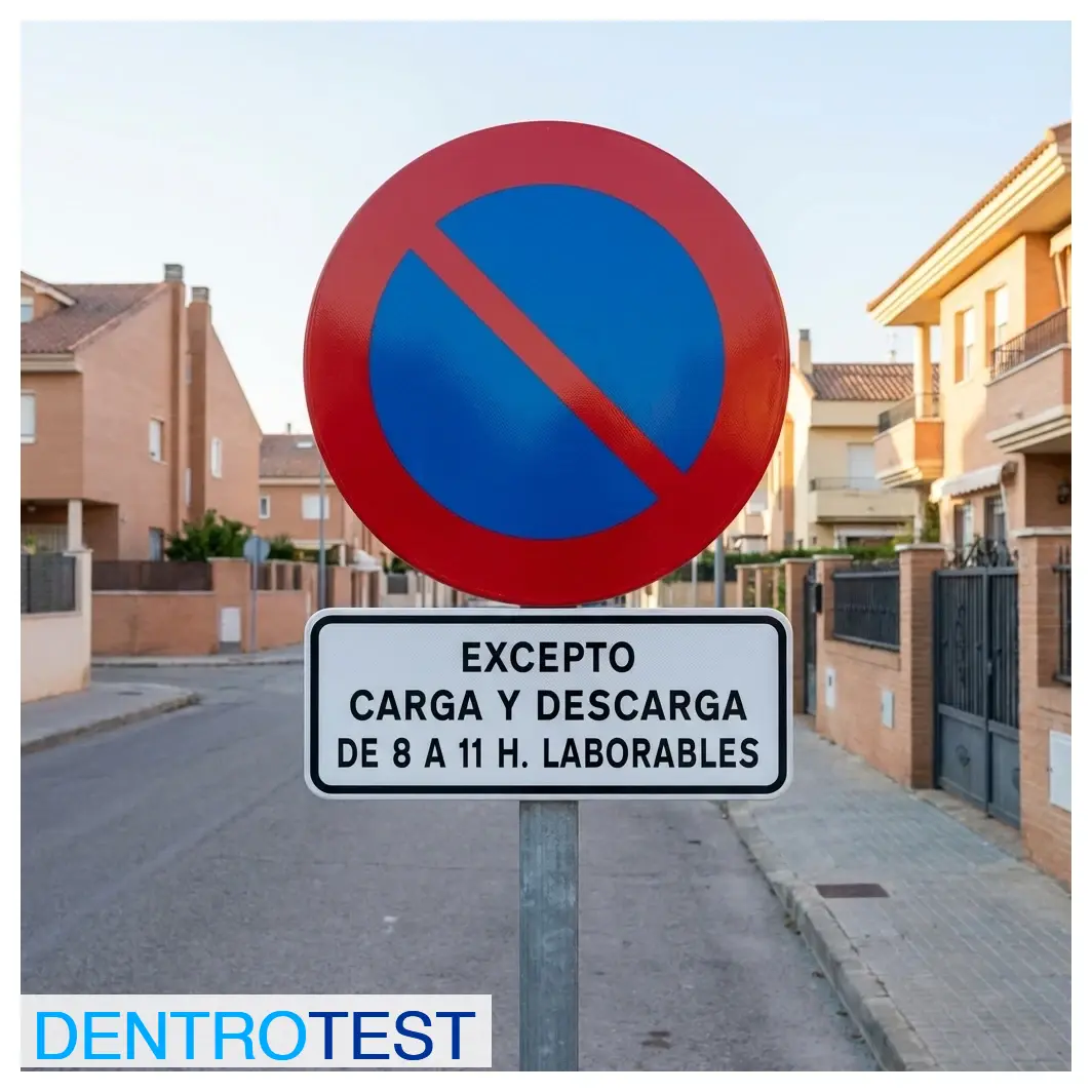 Among the following options, where is parking a vehicle prohibited?