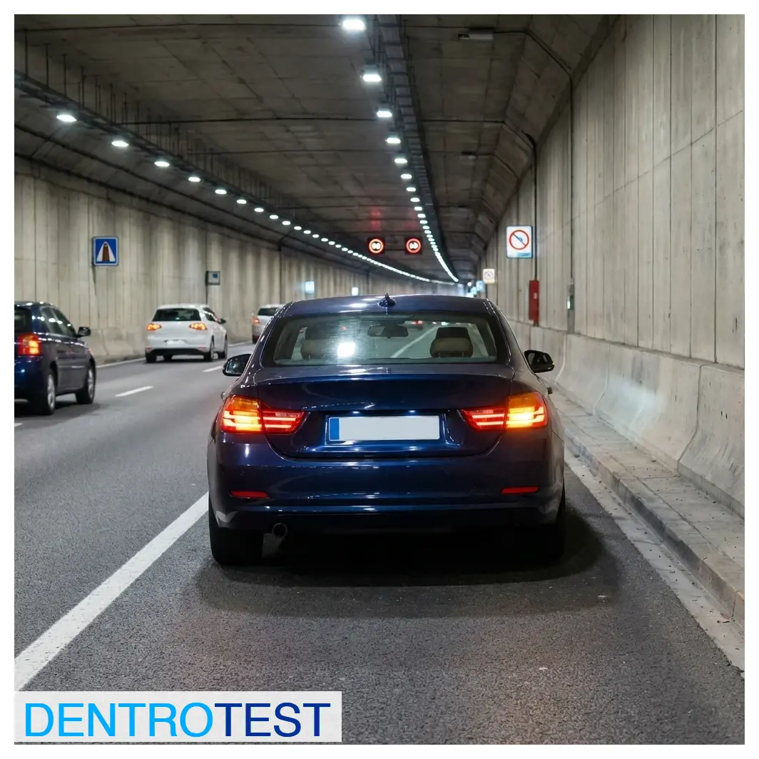 Is it permitted to overtake inside a tunnel that has only one lane for your direction of travel?