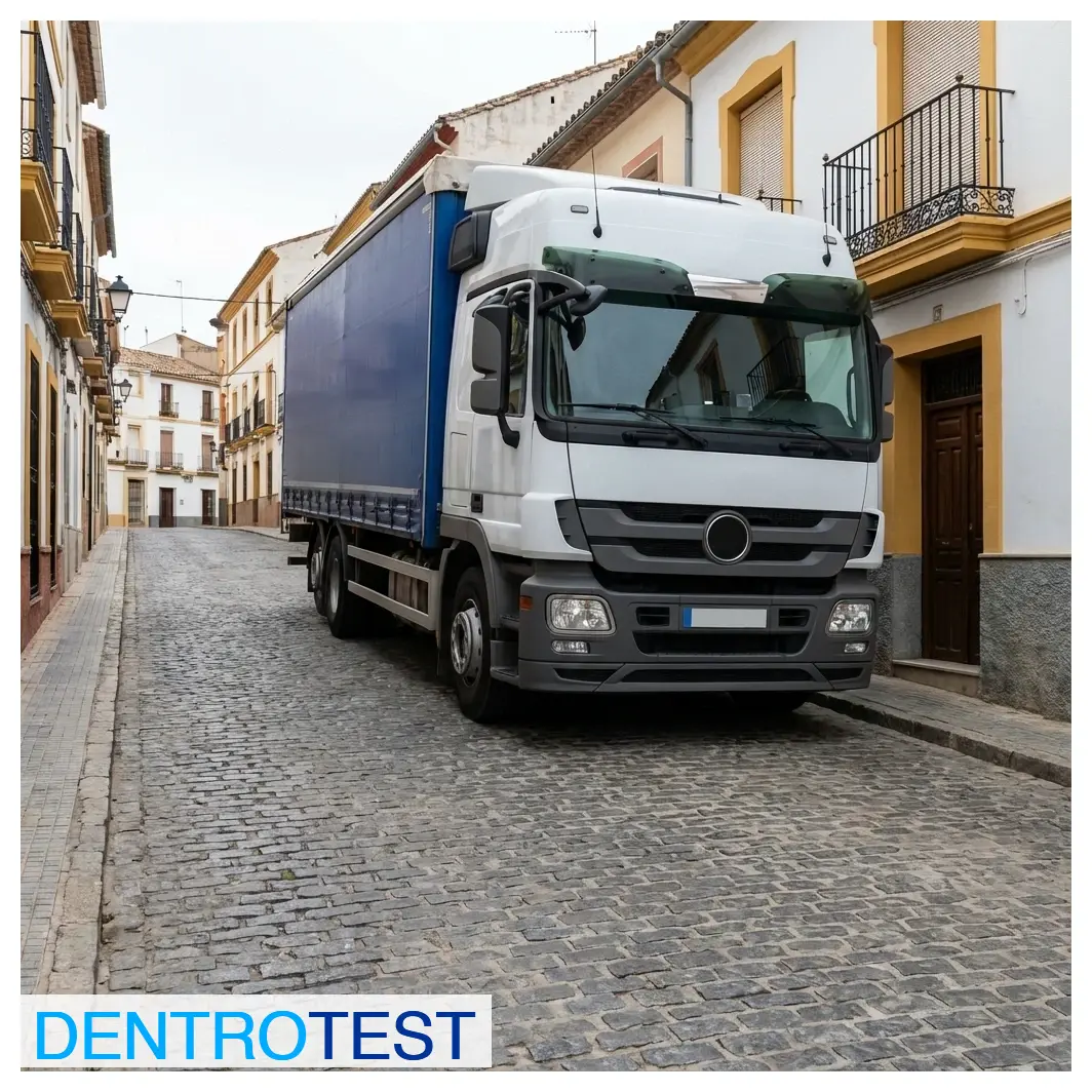 When parking on a steep slope, what additional mandatory precaution must drivers of vehicles over 3,500 kg, buses, or vehicle combinations take?
