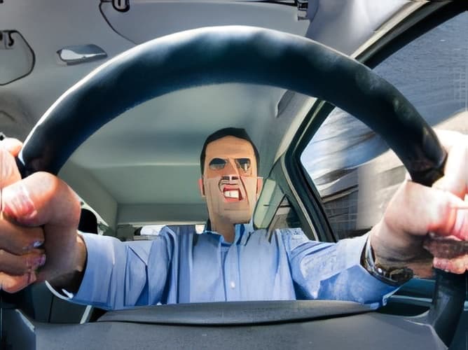 Under the effects of stress, driving becomes...