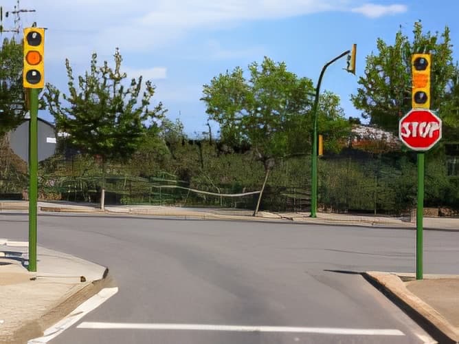 Aux intersections et à leurs abords...