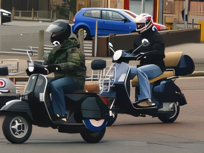 Si queremos reducir de modo considerable la velocidad de la motocicleta que conducimos, ¿cómo lo advertiremos a los conductores de los vehículos que circulan detrás?