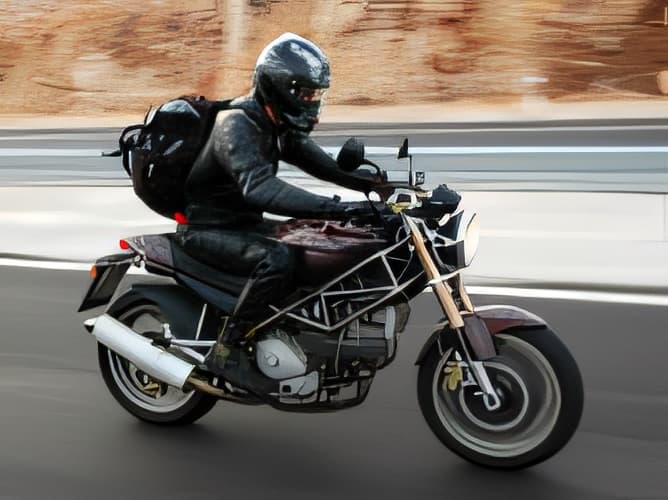 Une moto peut augmenter sa vitesse en peu de temps ; cela peut-il représenter un risque pour les autres usagers de la route ?