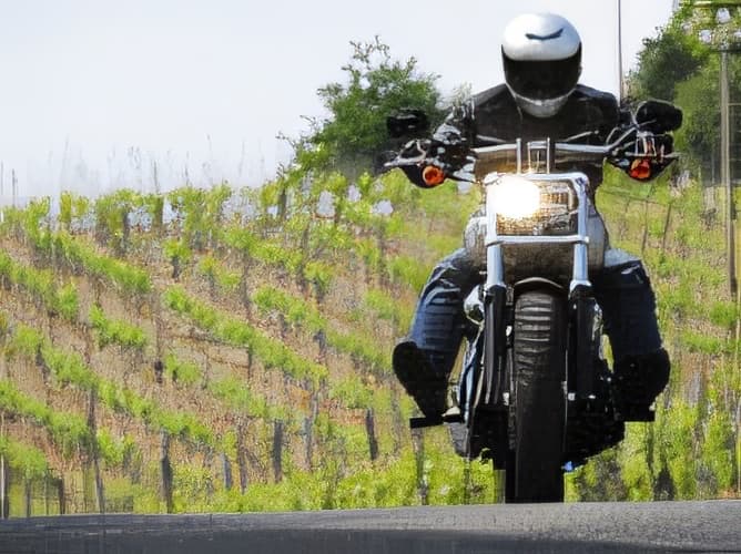 Una motocicleta, ¿puede llevar luces antiniebla delanteras?