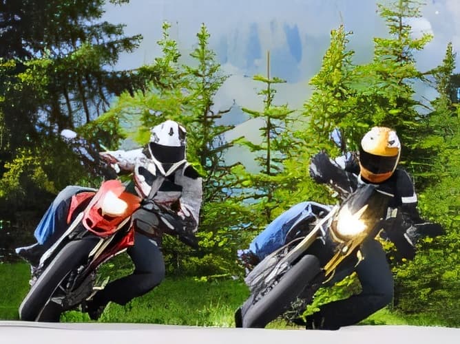 Su motocicleta, ¿puede estar provista de luz antiniebla delantera y trasera?