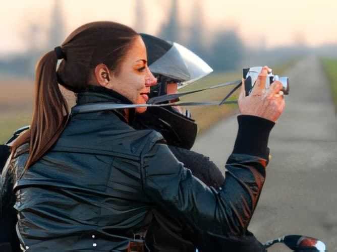 We want to transport a passenger but we do not know if the motorcycle is authorized to do so. What document should we consult to find out?