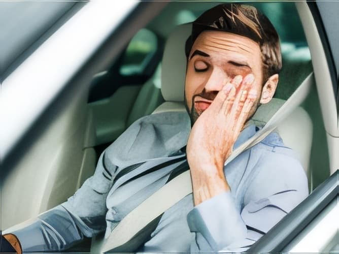 Warum ist es gefährlich, müde zu fahren?