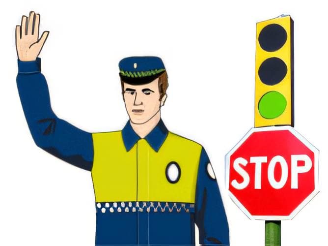 Faced with these different signs, what should drivers do at the intersection?