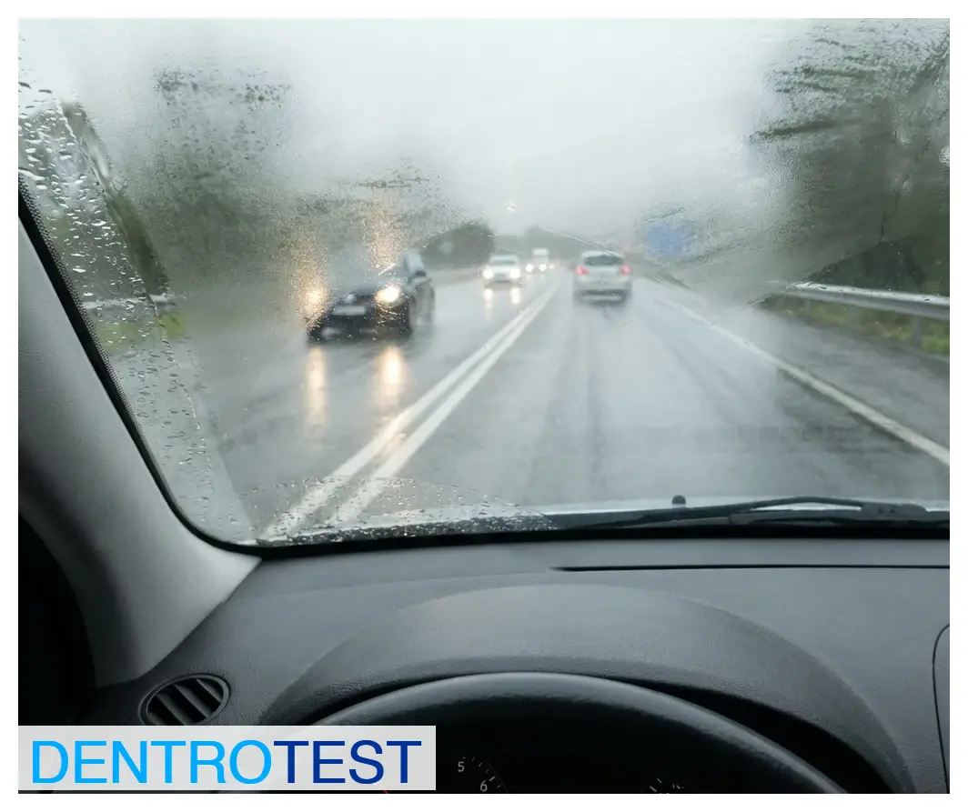 What is the primary purpose of the anti-fog device to maintain proper driver visibility?
