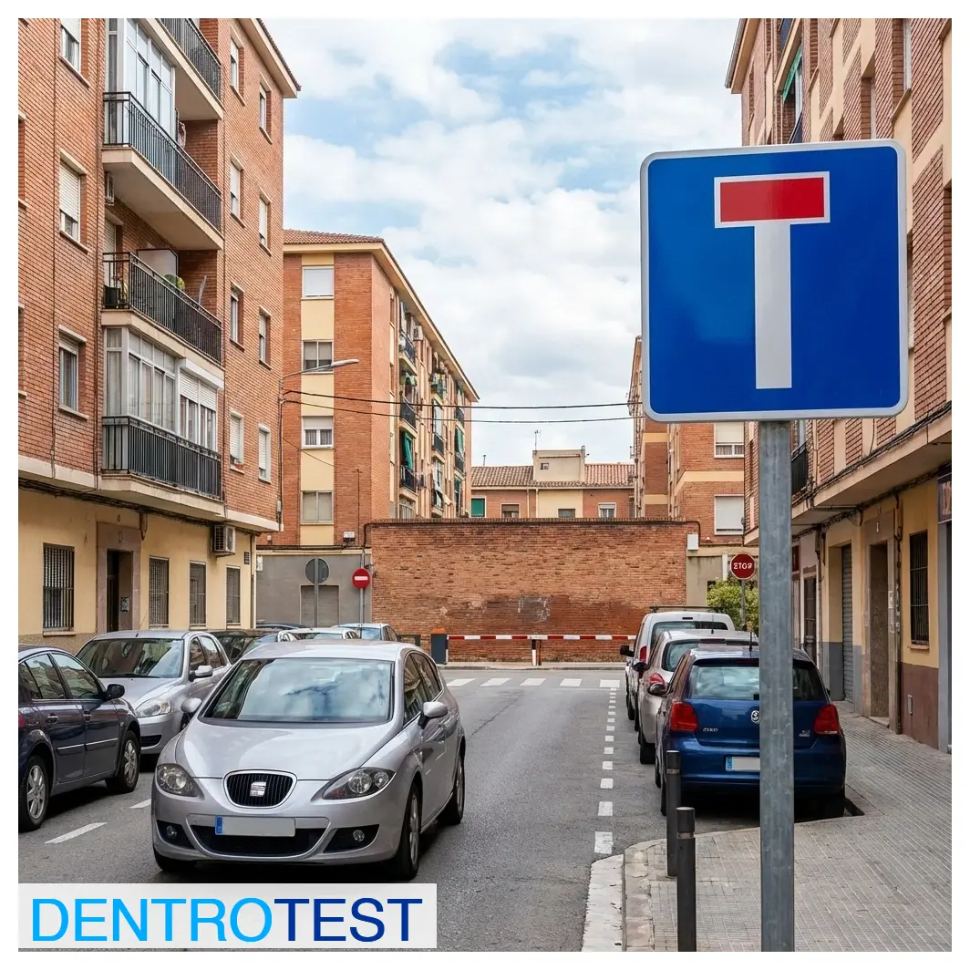 What specific information does this blue square sign (S-15) provide?