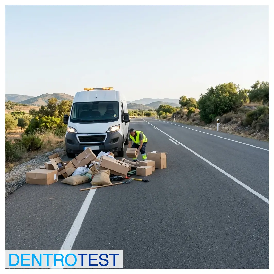 Is it permitted to throw, deposit, or abandon objects on the road that may hinder free circulation?
