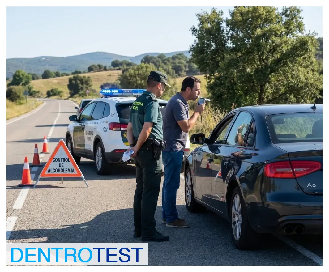 Will the agents proceed to immobilize the vehicle if the driver refuses to take the breathalyzer test?