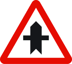 Kreuzung mit Vorfahrt