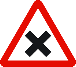 Intersection with priority from the right