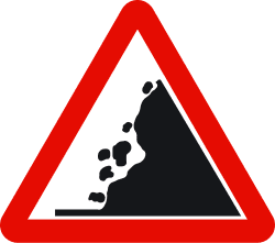 Falling rocks
