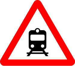 Bahnübergang ohne Schranken