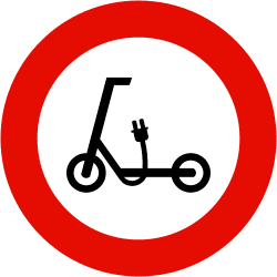 No entry for personal mobility devices