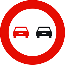 No overtaking