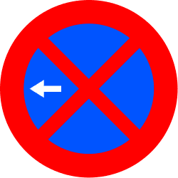 No stopping and standing