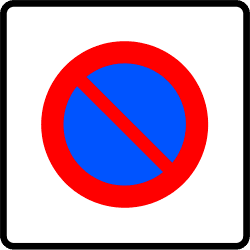 Limited parking zone
