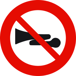 Advertencias acústicas prohibidas