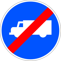End of mandatory road for trucks, tractor-units, and vans