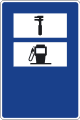Werkstatt und Tankstelle