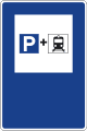 Parkplatz für Bahnreisende