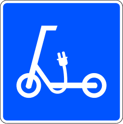 Weg für Elektrokleinstfahrzeuge