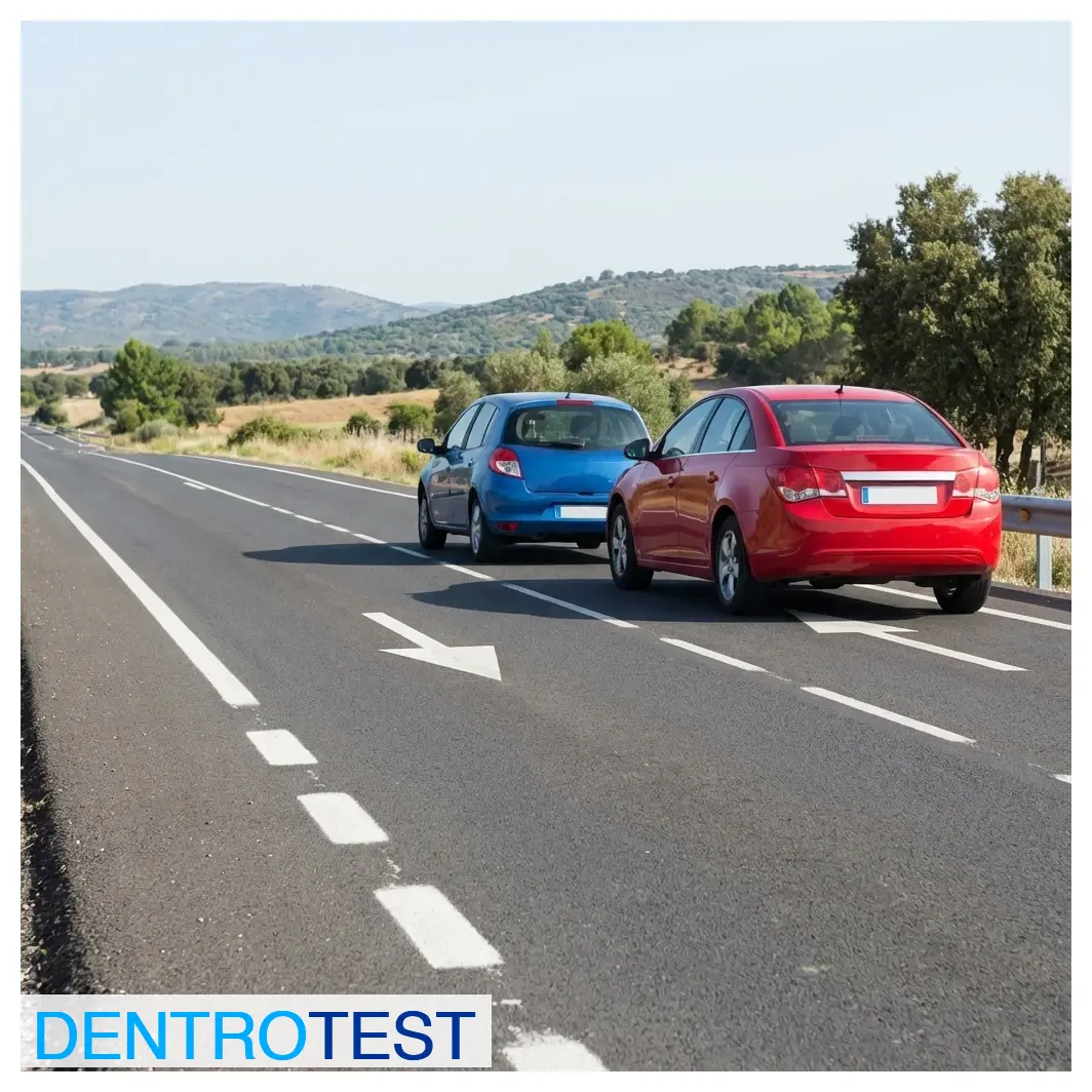 On a roadway with two lanes in the same direction of travel, can a driver remain in the left lane after completing an overtaking maneuver?