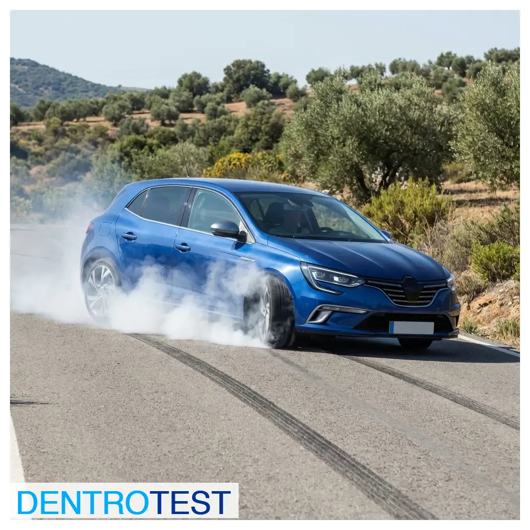 Which factor causes a considerable increase in a vehicle's braking distance?