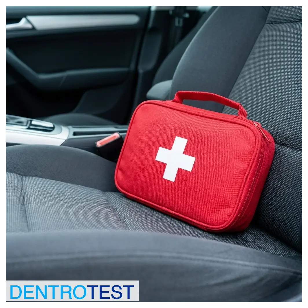 If you decide to carry a first-aid kit in your vehicle, which of the following items is NEITHER essential NOR recommended to include?