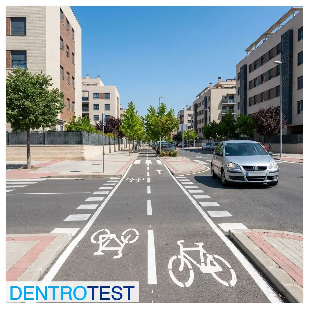 Al cruzar un carril bici con su vehículo, ¿está obligado a ceder el paso a los ciclistas que circulen por él?