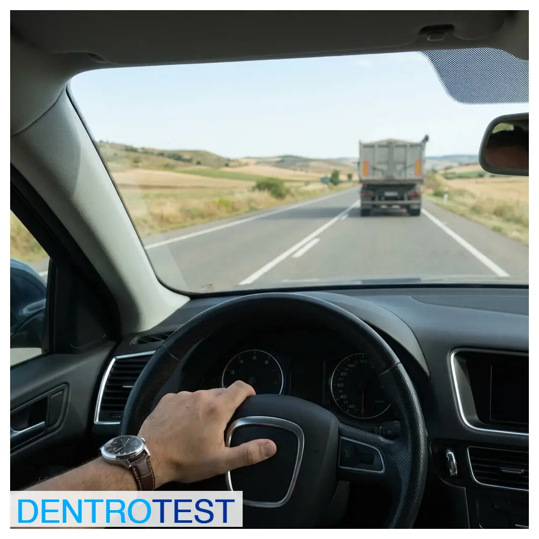 How must a driver warn of their intention to perform a manoeuvre so that other road users understand it?