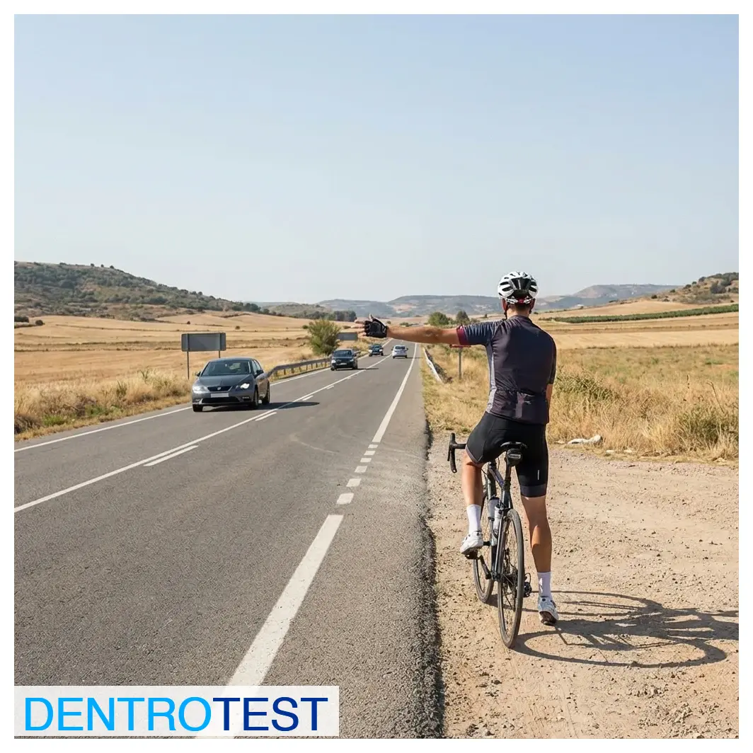 At a roundabout, when does a group of cyclists have the right of way over vehicles already circulating inside?