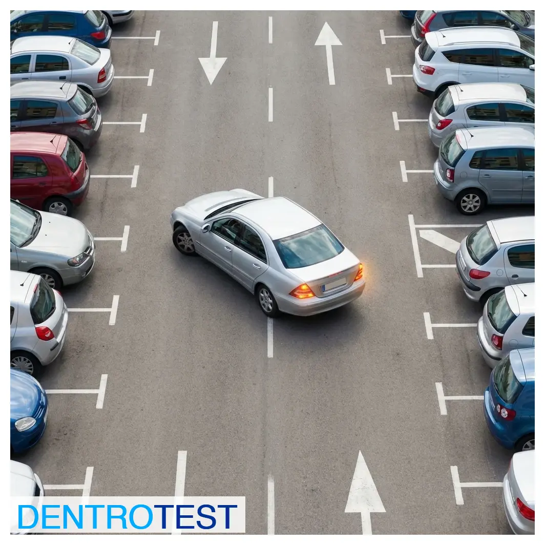 As a complementary maneuver for parking, what is the maximum distance you are allowed to reverse?