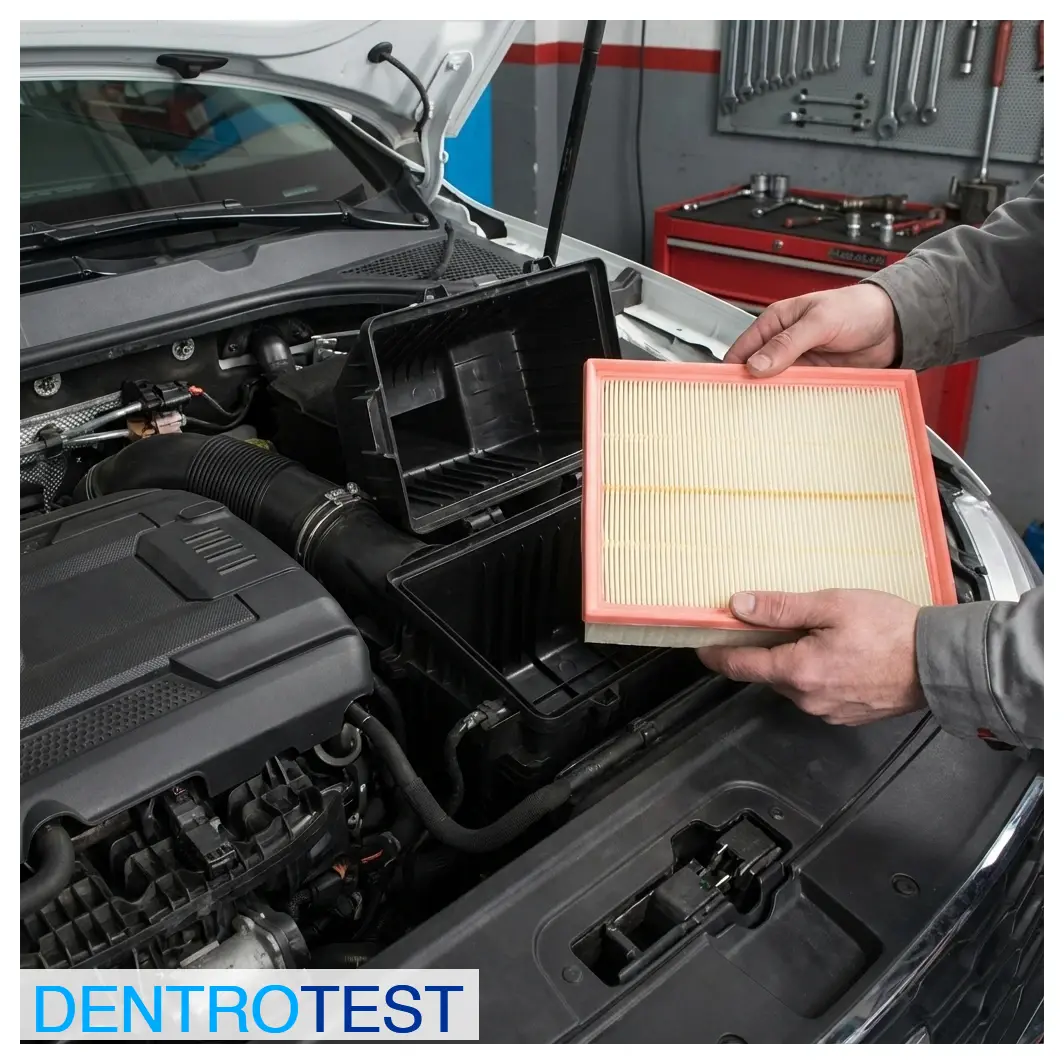 ¿Cuál es la función principal del filtro de aire del motor?