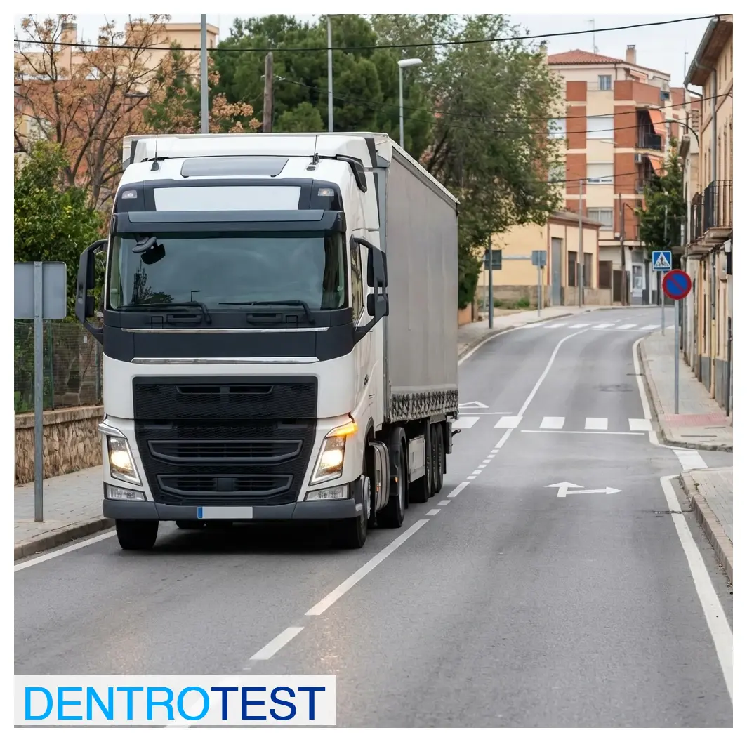 If you are driving behind a large vehicle that intends to turn right, what maneuver should you anticipate?