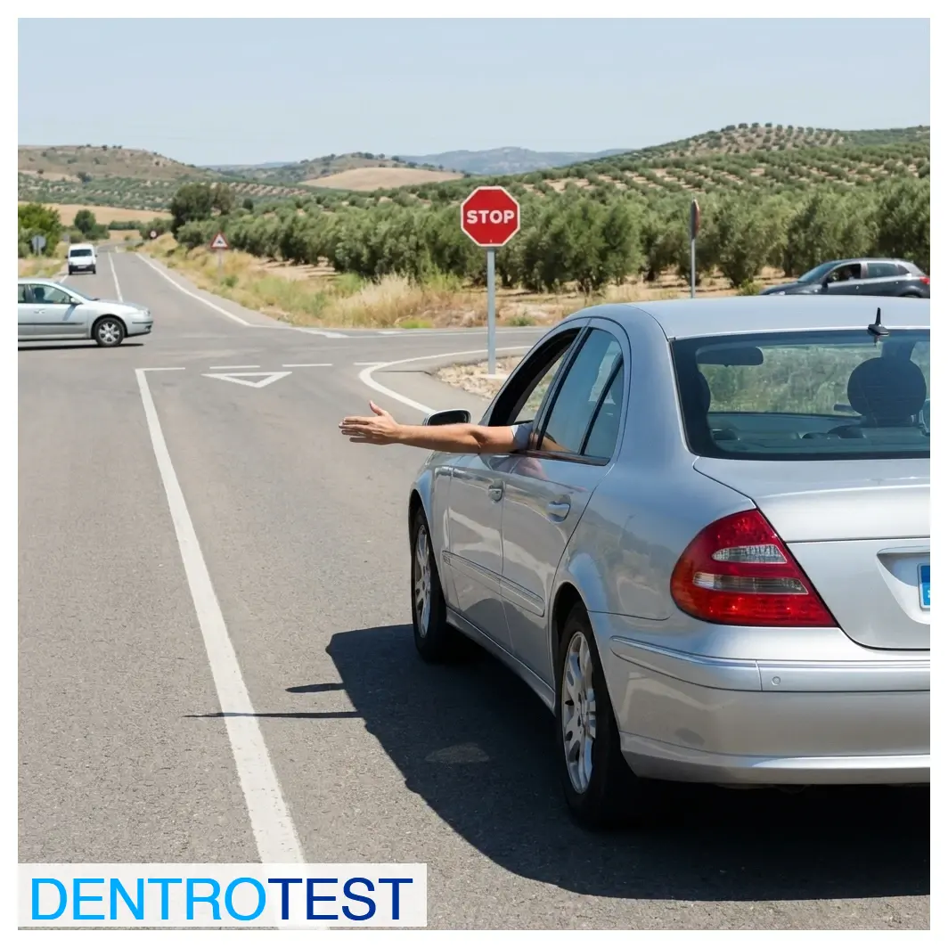 Como norma general, ¿cómo debe advertir el conductor su intención de realizar una maniobra?