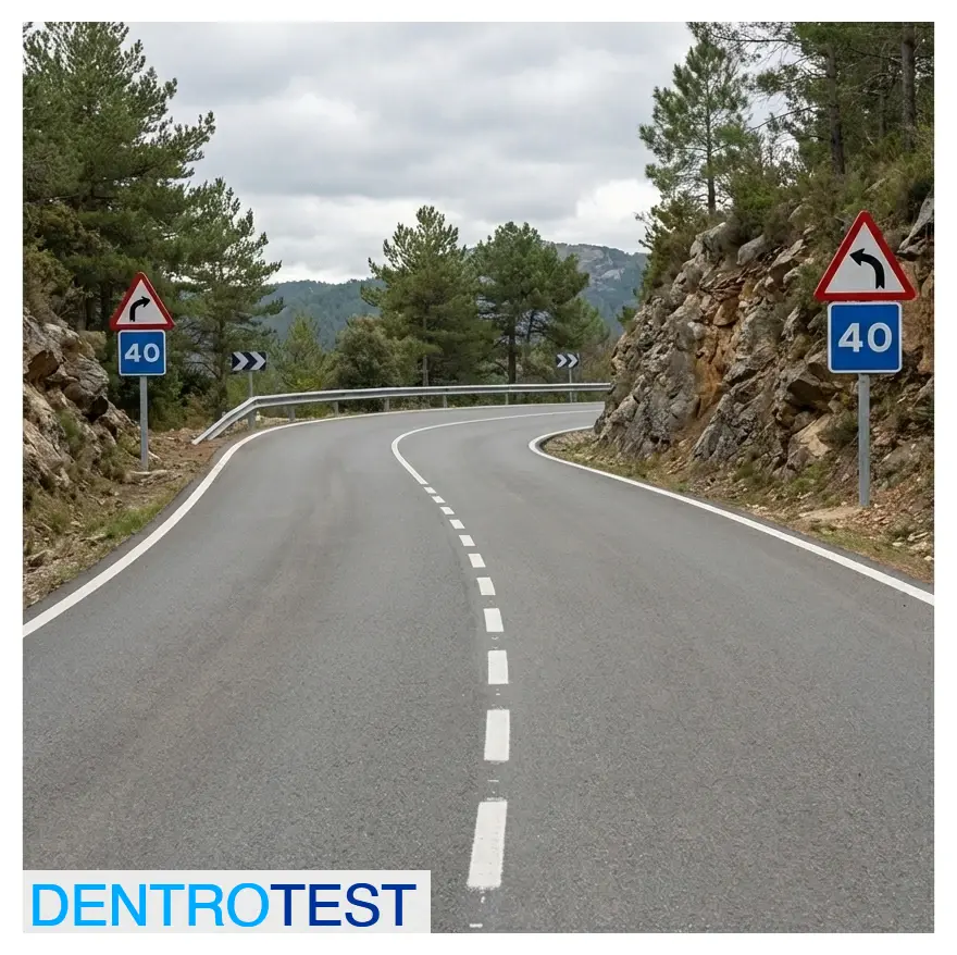 What does a longitudinal broken line with dashes noticeably closer together than usual indicate?