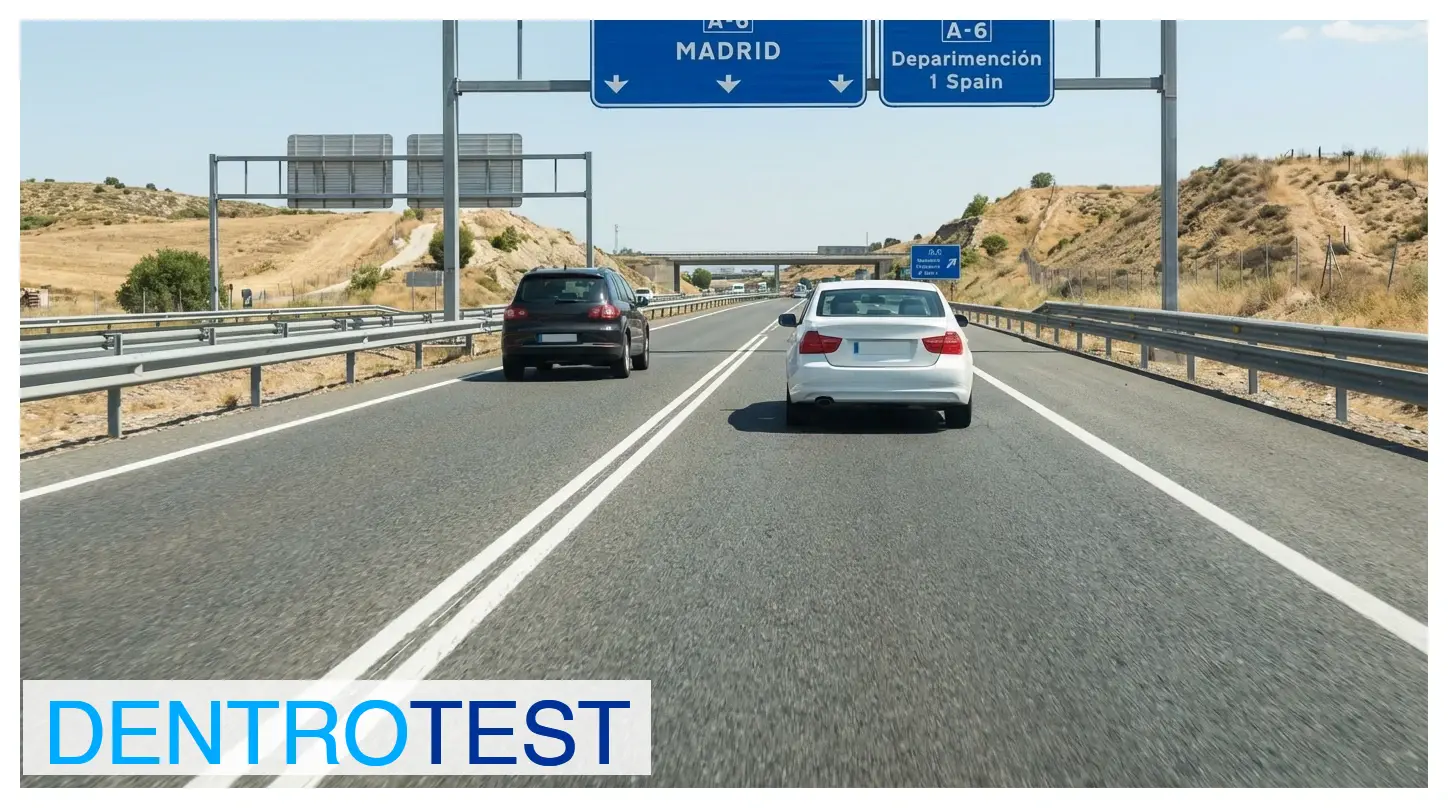 Si circula por un carril delimitado por líneas longitudinales continuas, ¿está permitido cambiar de carril?