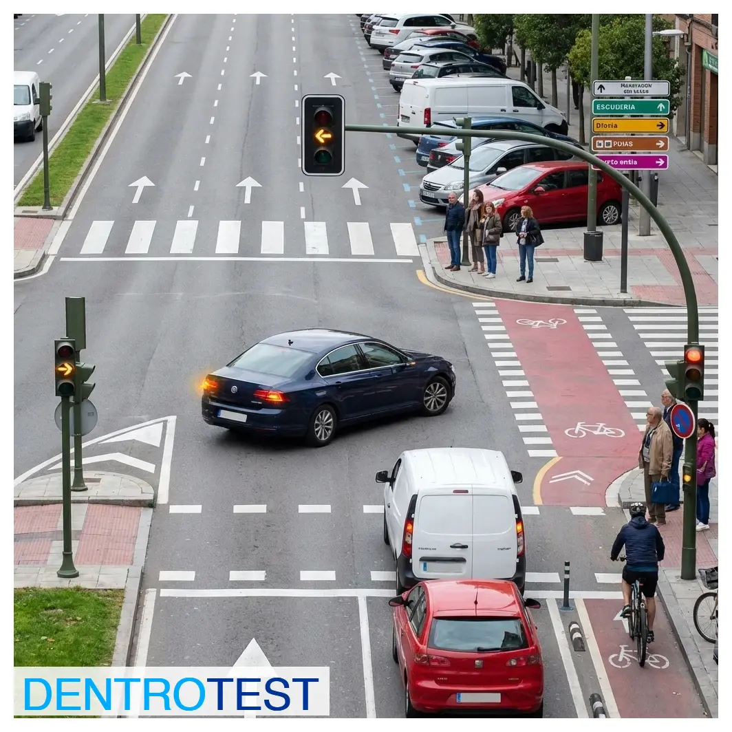 ¿Constituyen las maniobras de conducción un peligro potencial para los demás usuarios de la vía?