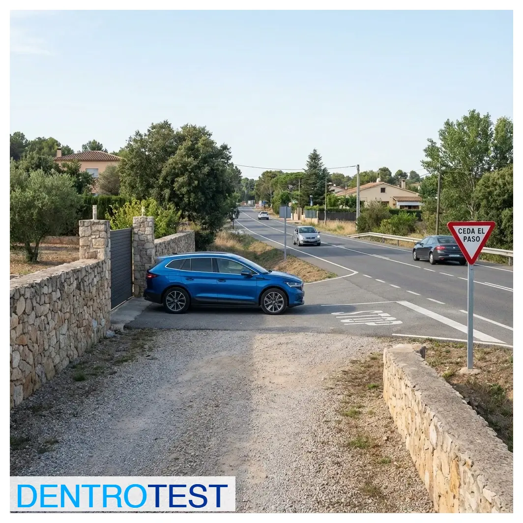 How must the incorporation onto a public road from an exclusively private path be performed?