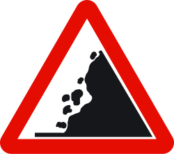 P-26 Falling rocks