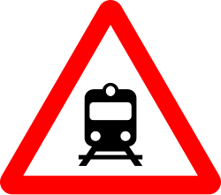P-8 Level crossing without barriers