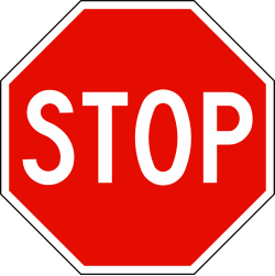 R-2 Mandatory stop (STOP)