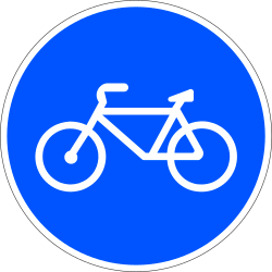 R-407a Road reserved for cycles