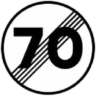 R-501 End of speed limit