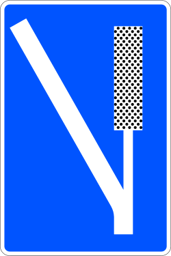 S-16 Emergency braking zone