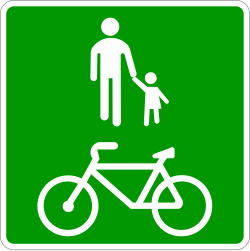S-33 Shared cycle and pedestrian path